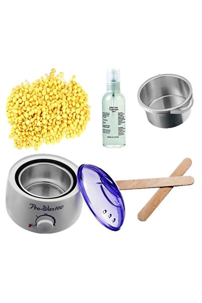 SELA Kit Epilare No.601 cu Ceara Epilare Granule Refolosibila - Honey