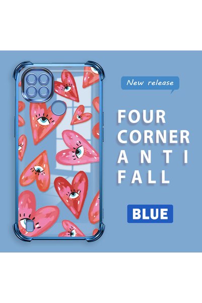 ucuc Realme C21 Compatible Transparent Silicone Flutter Protective Case Evil ...