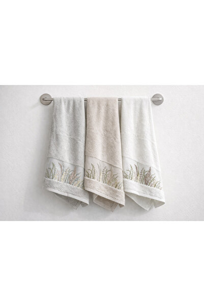 Handyol 100% Cotton Hand Face Towel 50X90 cm – Set of 6