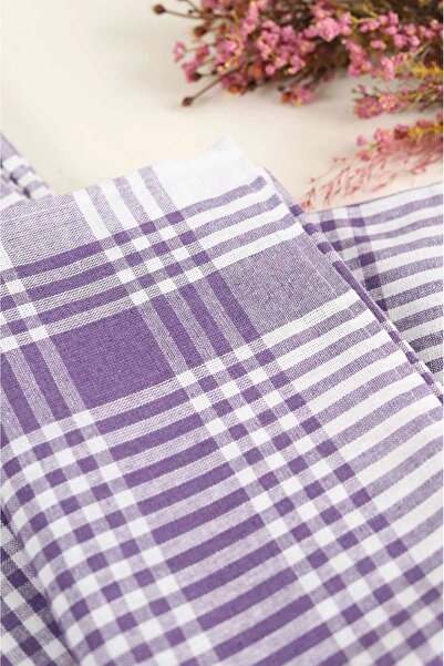 Bella Home Rahmet 50X70 German Tea Towel 10 Pieces Purple