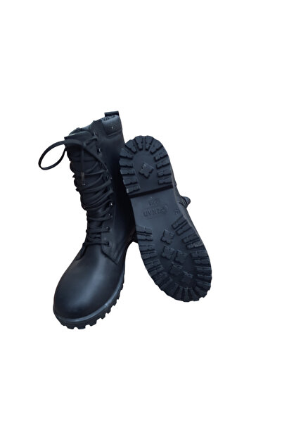 ÖZKAN Su Geçirmez,Kaydirmaz,Usutmez Hakiki Deri ASKER BOTU