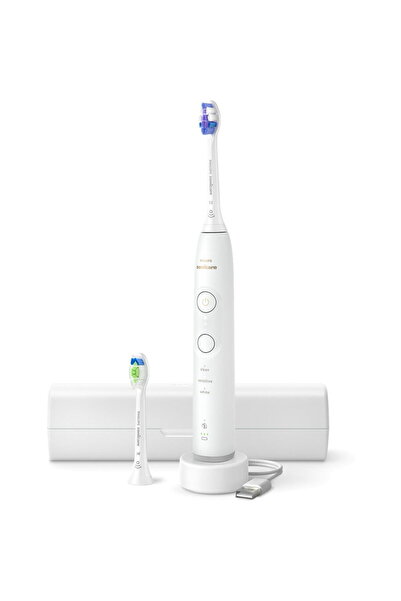Philips HX7410/02, 21-day battery life, 62,000 movements/minute, 3 brushing modes, White