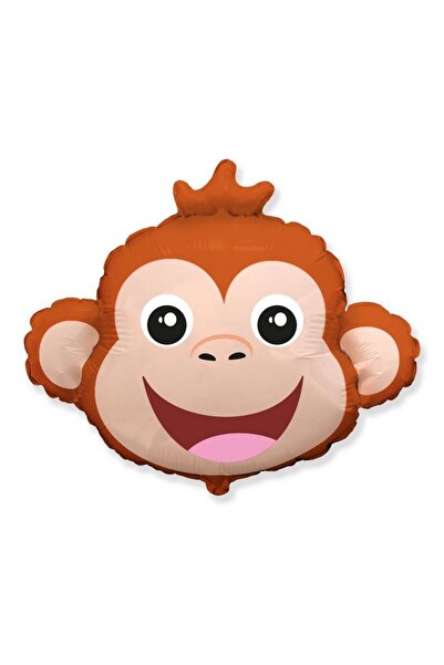 Flexmetal Balon folie cap maimuta 77x60 cm