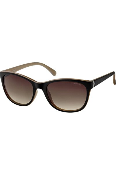 Polaroid P8339 KIHLA Women's Polarized Sunglasses, Black, Cat Eye, 55 mm
