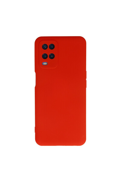 AKSEFİZZ جراب متوافق مع هاتف أوبو A54 4G، بألوان الباستيل الزاهية، مخملي من ا...