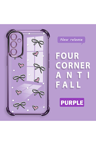 ucuc حافظة حماية من السيليكون الشفاف المتوافقة مع هاتف Samsung Galaxy A14 بأن...