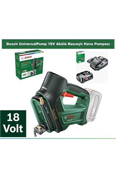 Bosch Universal Pump 18V Akülü Hava Pompası 2.5 Ah Tek Batarya