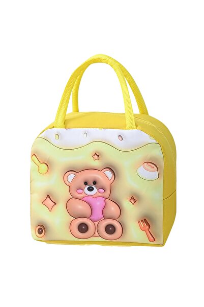 de Geantă Frigorifică, 3D, Portabilă pentru Copii, Prânz, din Pânză Oxford, 2...