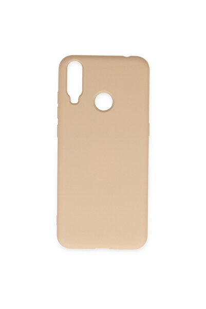 NewFace جراب جنرال موبايل GM 10 مصنوع من السيليكون المخملي الداخلي - مسحوق