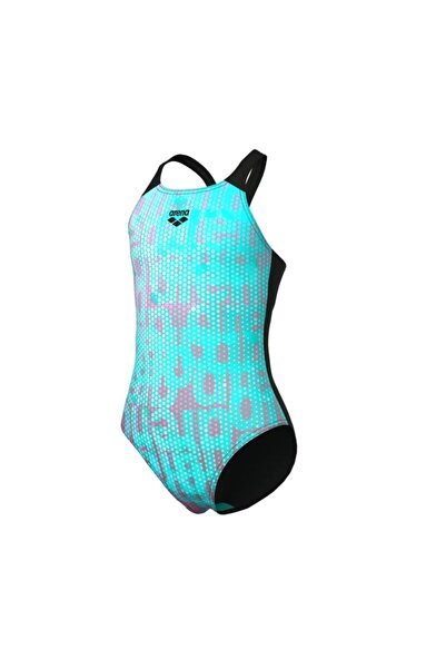 ARENA Girl's Multi Colours Swimsuit V Back Girl's Swimsuit 009007509