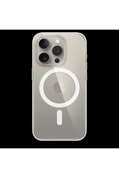 Apple جراب شفاف لجهاز iPhone 15 Pro مع MagSafe