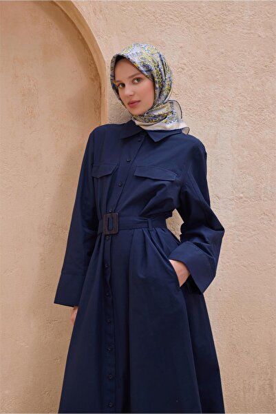 Belli Eșarfă de mătase cu model etnic 4101D TWILL