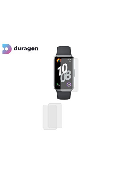 Duragon Set 3X Folie silicon Duragon, compatibila cu Huawei Band 10 protectie ecran, antisoc