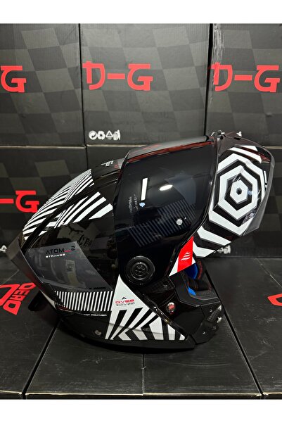 MT Atom 2 SV Strange B2 Çene Açılır Kask (şeffaf vizörlü biçimde) gönderilece...