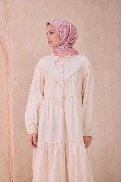 Belli Eșarfă de mătase cu model clasic 4109D TWILL