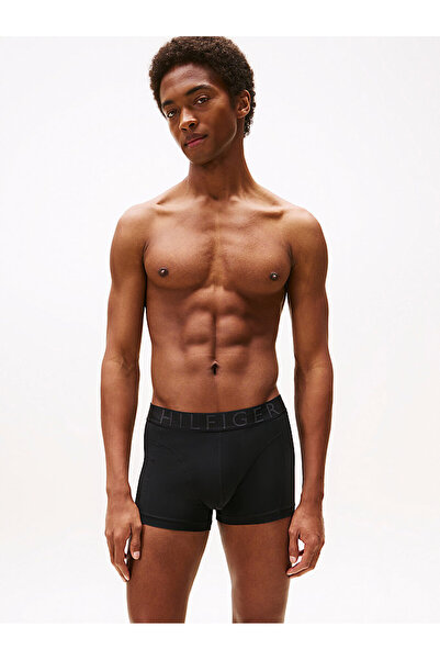 Tommy Hilfiger Erkek Metalik 3'lü Bel Bantlı Boxer Seti