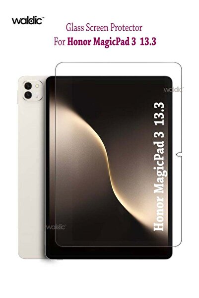 Generic واقي شاشة زجاجي مقوى عالي الدقة لجهاز Apple Honor MagicPad 3 مقاس 13....