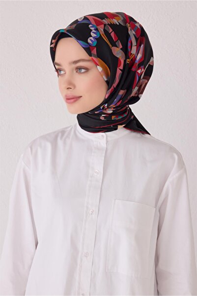 Belli Eșarfă de mătase cu model OBJE 4036D (Twill)-84