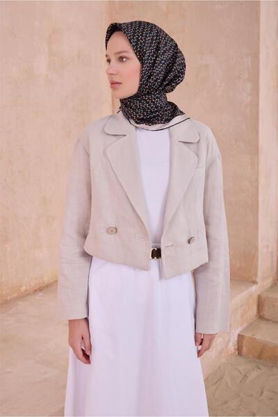 Belli Eșarfă de mătase cu model floral 4128D TWILL