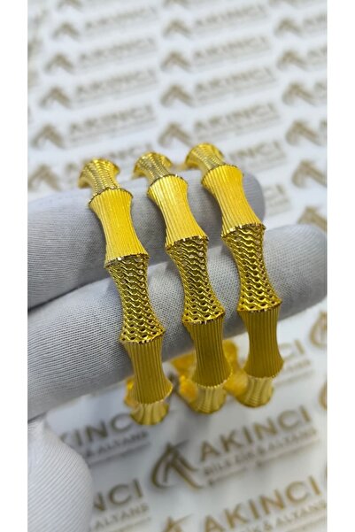 Şarnel Vektör İçi Boş 14.20 gr (GRAM) 22 Ayar Yatırımlık Altın Bilezik