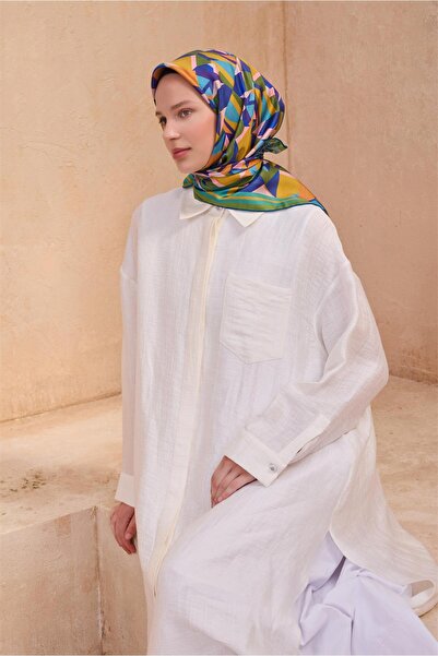 Belli ΜΕΤΑΞΩΤΟ ΦΟΥΛΑΡΙ ΜΕ ΓΕΩΜΕΤΡΙΚΟ ΣΧΕΔΙΟ 4106D TWILL