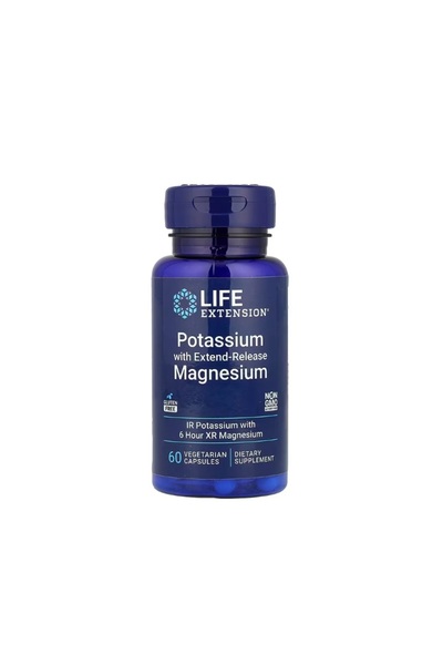 Life Extension Potassium with Extend-Release Magnesium 60 capsule -