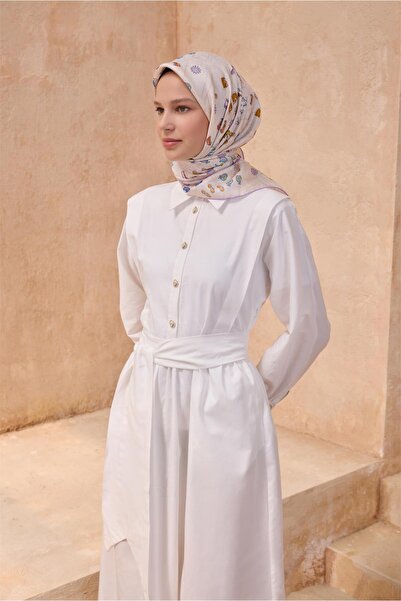 Belli Eșarfă de mătase cu model OBJE 4121D TWILL