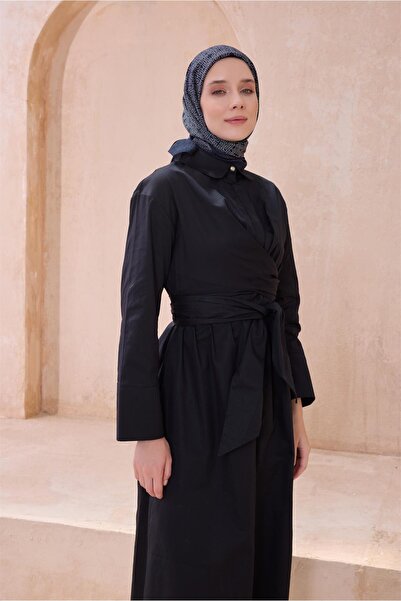 Belli Geometric Pattern Paulista Black Scarf 7