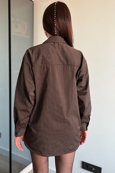 PATEVA Vertical Striped Shirt
