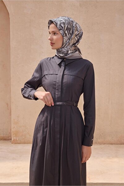 Belli وشاح حريري بنمط هندسي 4119D تويل