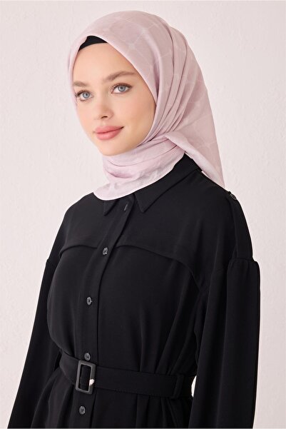 Belli GEOMETRİK DESEN PAULİSTA PUDRA EŞARP 4