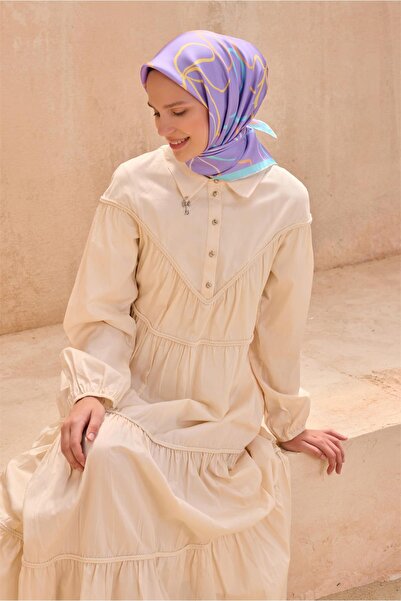 Belli Eșarfă de mătase cu model OBJE 4113D TWILL