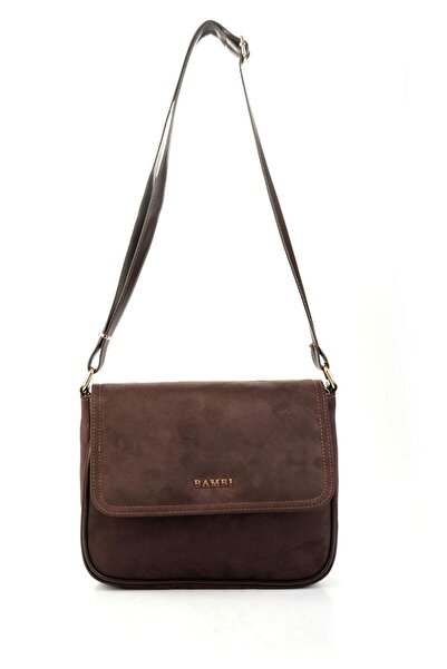 Bambi Kahve Kadın Postacı Çanta C06554245572