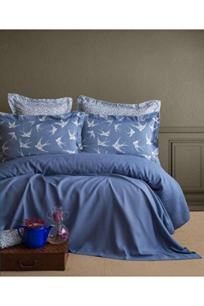 PAMUKLAR Ap Single Person Freely Indigo Bamboo Pike Set