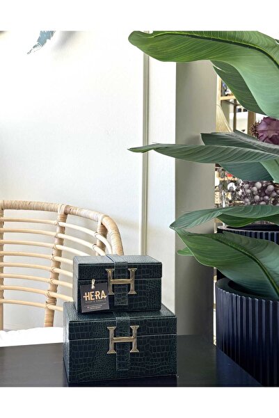 HERA DEKOR 2Lİ H DETAY DERİ KUTU