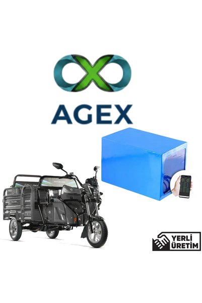 agex enerji Motolux Fayton 8100 72 Volt 36 Ah LiFePO4