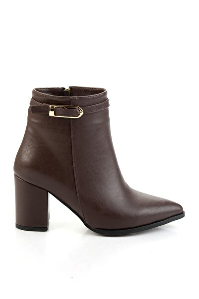 Bambi Kahve Kadın Bot & Bootie K02138050509