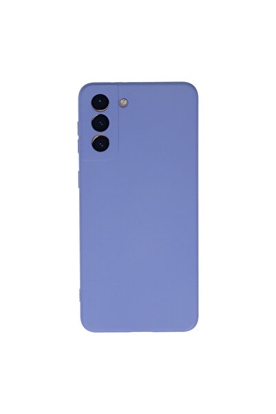 NewFace حافظة سامسونج جالاكسي S21 بلس مع داخلية نانو مخملية من السيليكون - لون أرجواني