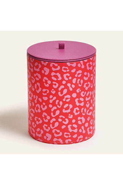 Zsa Zsa Zsu Meılın Pvc Dekoratif Kutu 17.5x21 Cm Kırmızı - Pembe