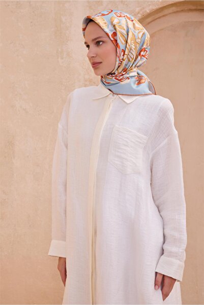 Belli Eșarfă de mătase cu model floral 4114D TWILL