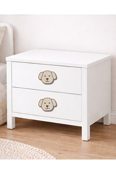 EBNA Children's Room Drawer Handle with Single Cute Animal Figure – Decorativ...