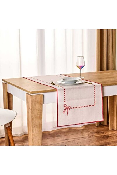 Evidea Soft Riben Runner - Ekru - 45x140 cm