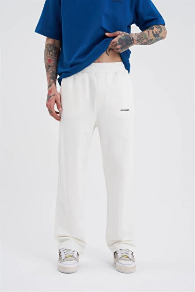 Machinist Relaxed Basic Baggy Sweatpants Optical White