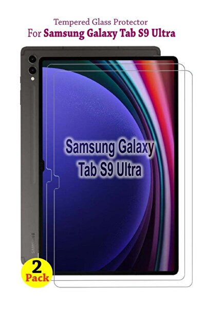 Generic عبوة من قطعتين من واقي الشاشة الزجاجي المقوى لجهاز سامسونج جالاكسي تا...