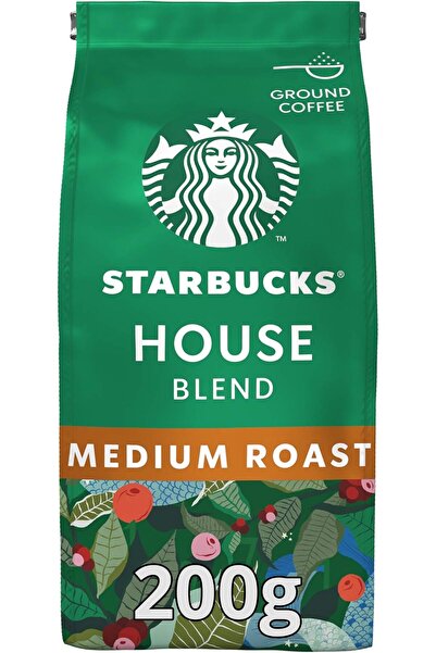 Starbucks House Blend Medium Roast Ground Coffee 200g