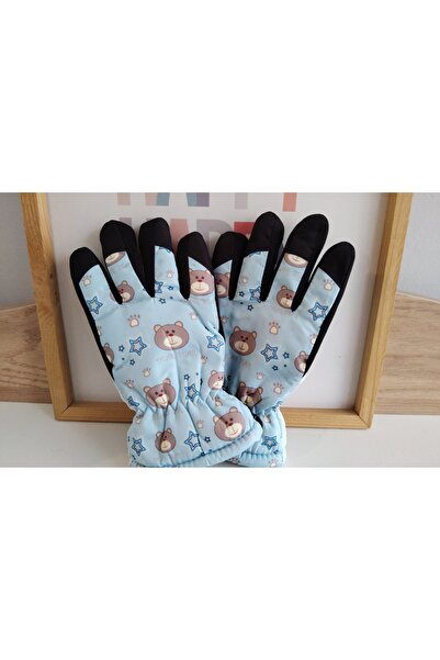 Monkabox Kar Eldiveni 7-10 yaş Su Geçirmez Eldiven