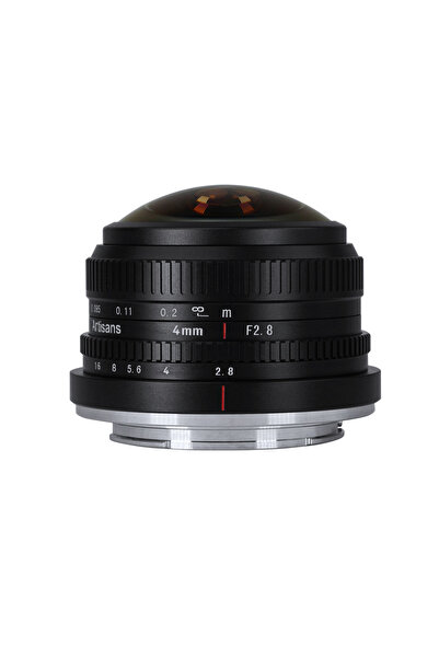 7artisans 4mm f/2.8 Χειροκίνητος Φακός Fisheye για FujiFilm FX-Mount