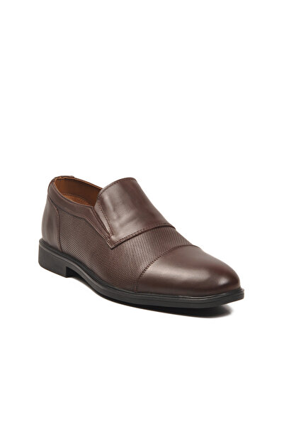 WALKWAY 1928 Pantofi clasici pentru bărbați din piele naturală maro