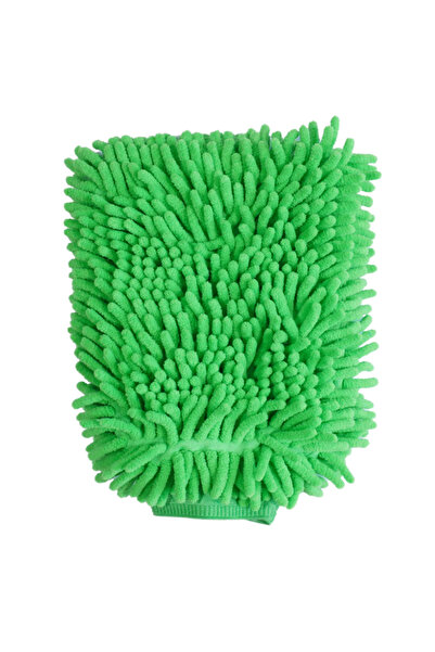 Gloss IQ Mănușă Spălare Auto Chenille – Verde (izolată pe interior)