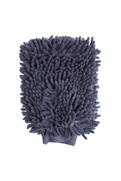 Gloss IQ Mănușă Spălare Auto Chenille – Gri (izolată pe interior)